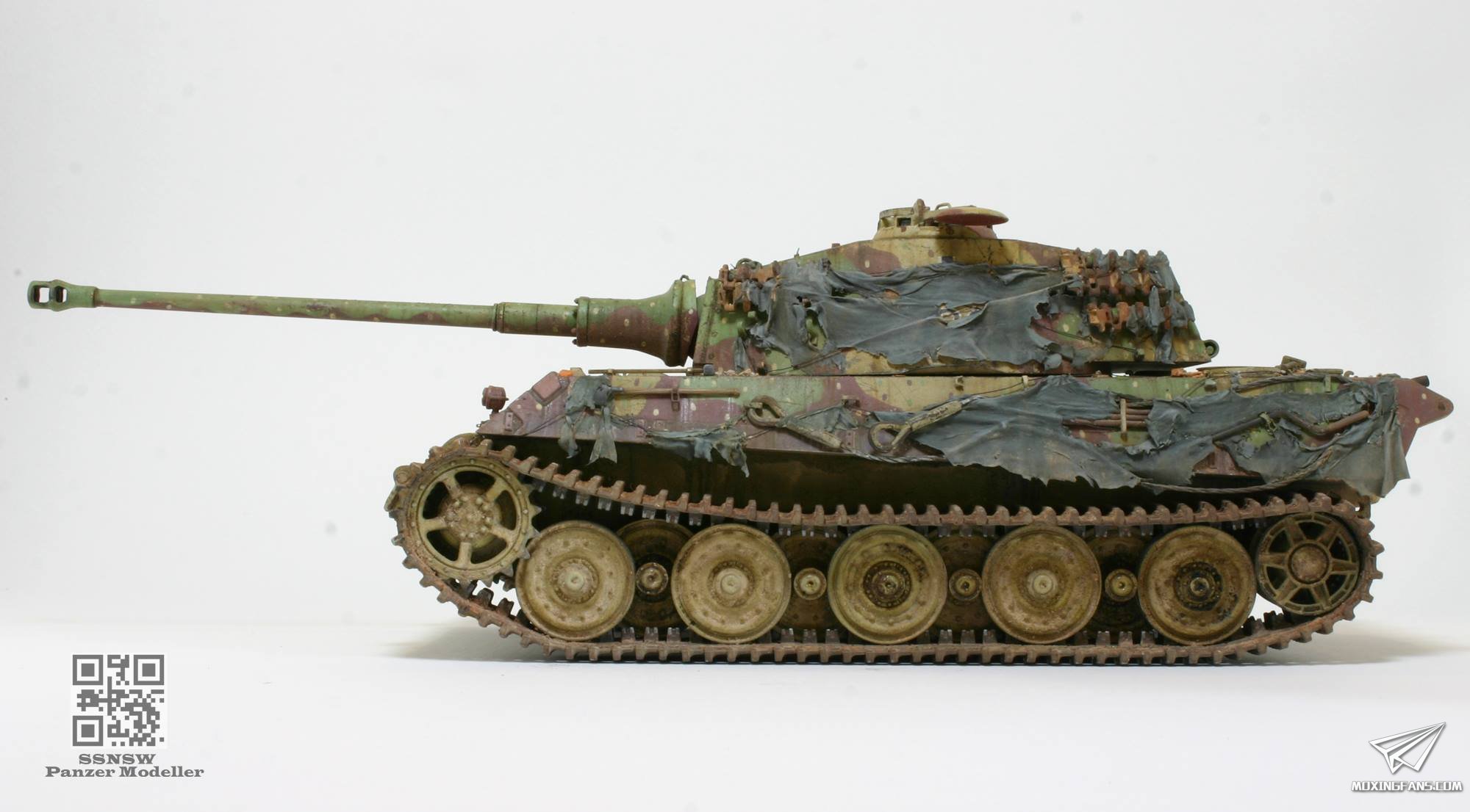 MENG 1/35 德国虎王重型坦克(亨舍尔炮塔型)_静态模型爱好者--致力于打造最全的模型评测网站